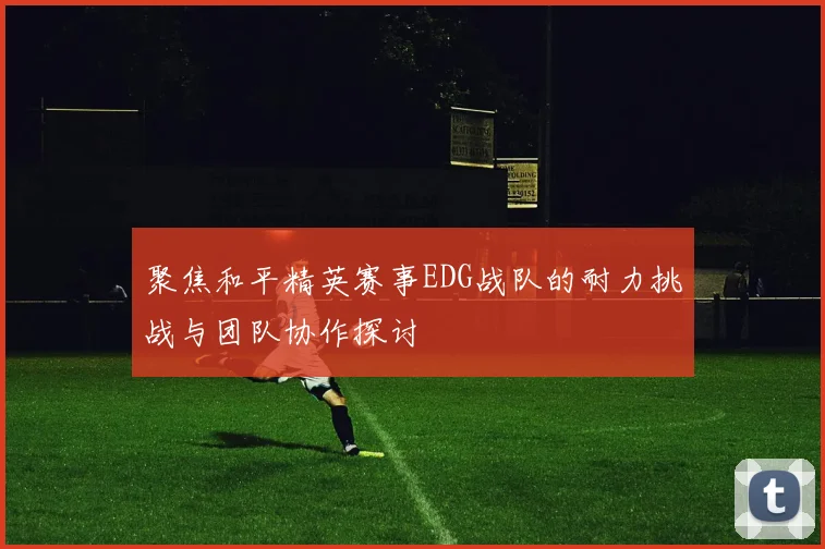 聚焦和平精英赛事EDG战队的耐力挑战与团队协作探讨